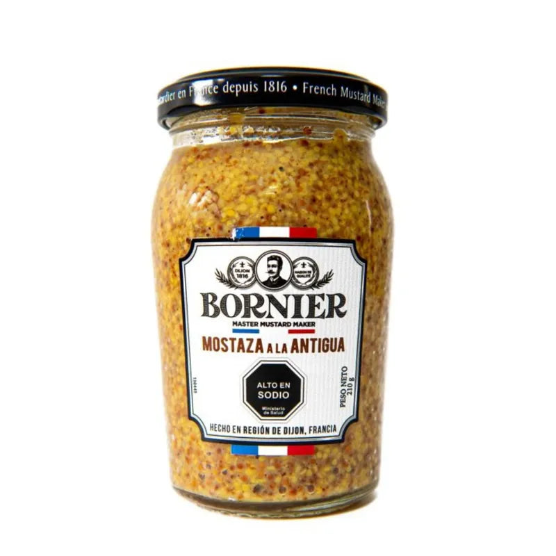 Bornier Mostaza dijon 210 gr x 12 Un
